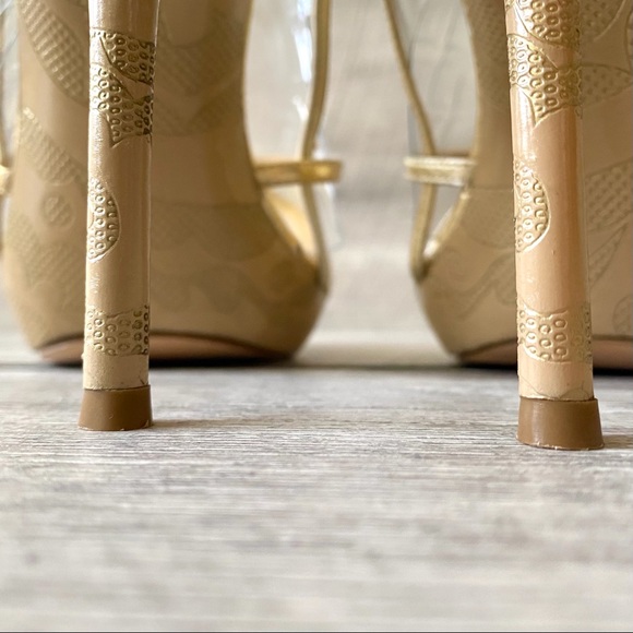 Michael Antonio Gold Platform Stiletto Heel - Picture 10 of 12